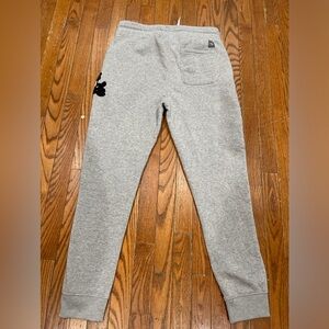 South Pole Light Gray Kids Joggers with Black Detail